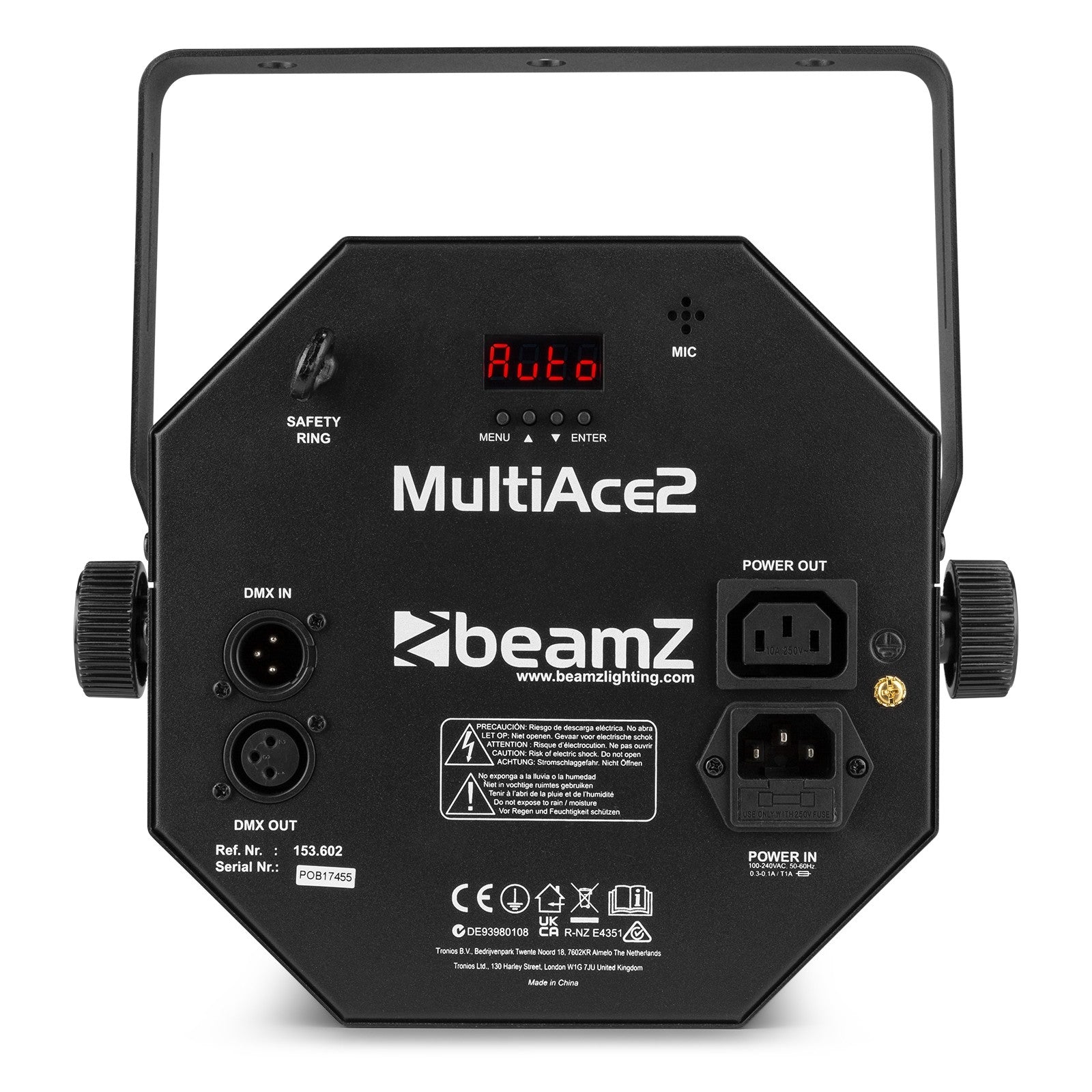 beamZ MultiAce2 - Efecto LED 2 - en - 1 - Tempo Shop