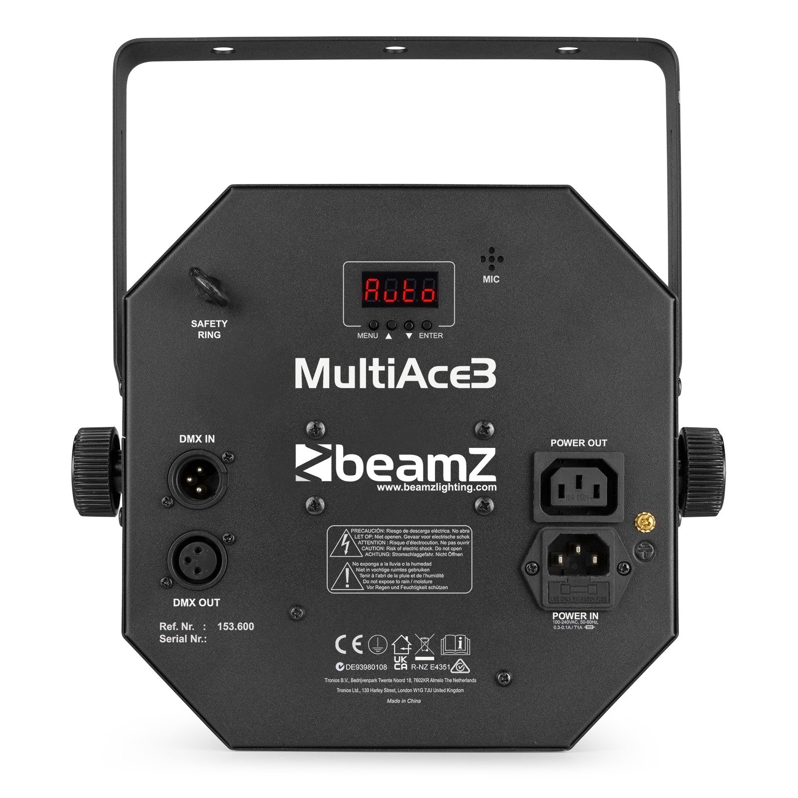 beamZ MultiAce3 - Efecto LED 3 - en - 1 - Tempo Shop