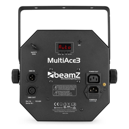 beamZ MultiAce3 - Efecto LED 3 - en - 1 - Tempo Shop