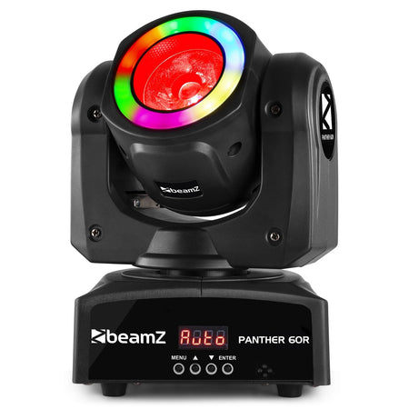 beamZ Panther 60R - LED Beam Cabeza Movil con Anillo - Tempo Shop