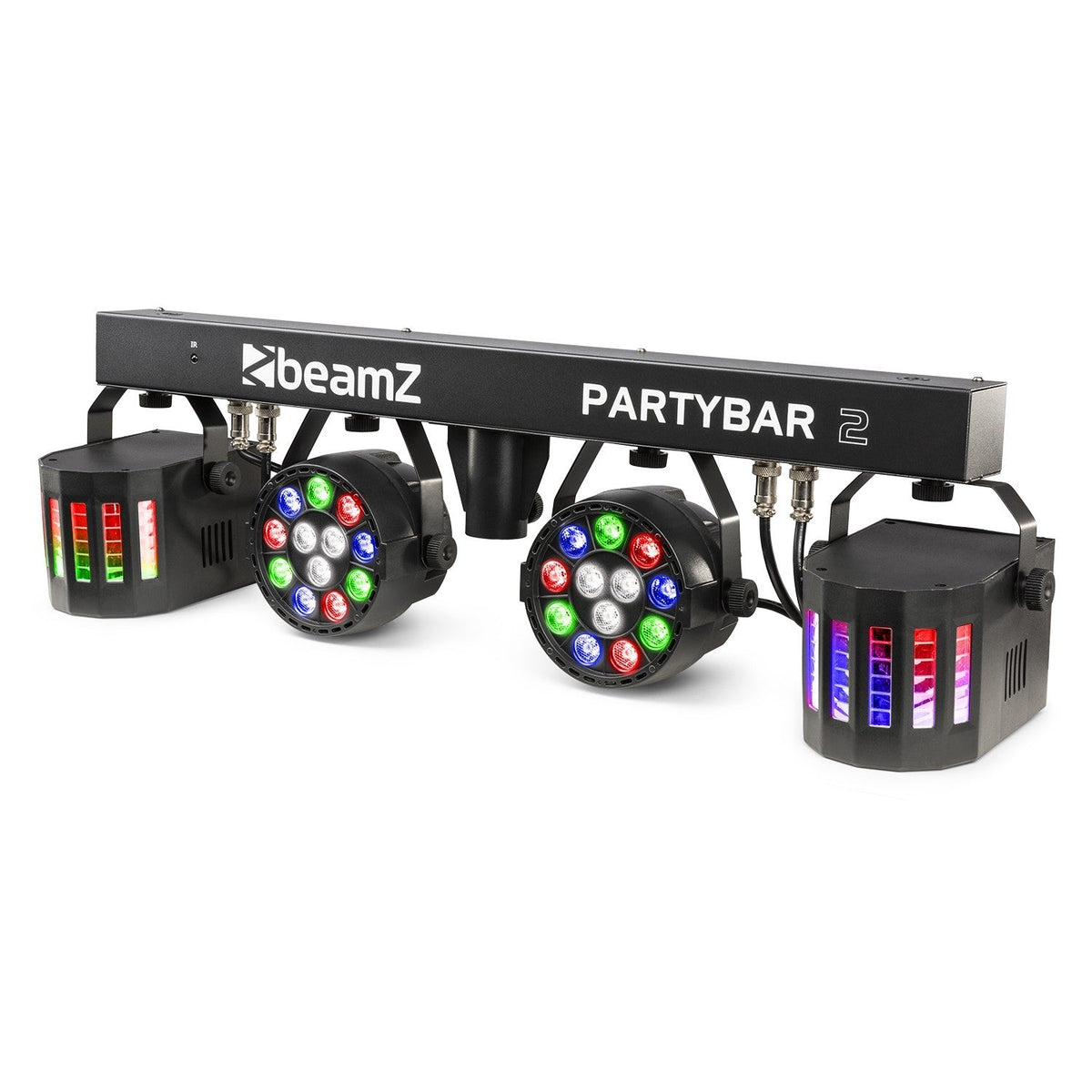 beamZ PartyBar2 - Barra de efectos con 2x PAR + 2x Derby - Tempo Shop