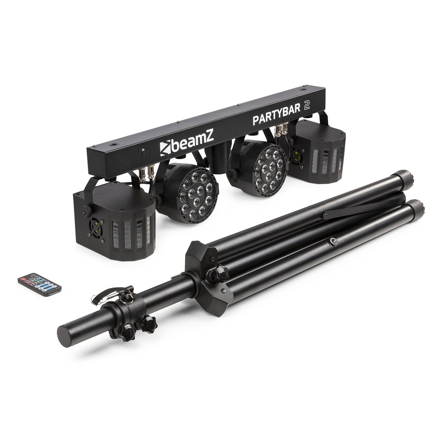 beamZ PartyBar2 - Barra de efectos con 2x PAR + 2x Derby - Tempo Shop