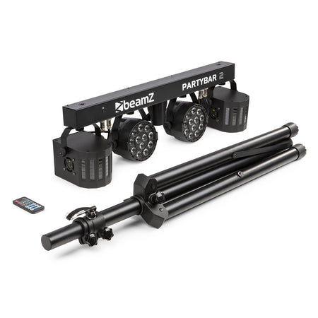 beamZ PartyBar2 - Barra de efectos con 2x PAR + 2x Derby - Tempo Shop
