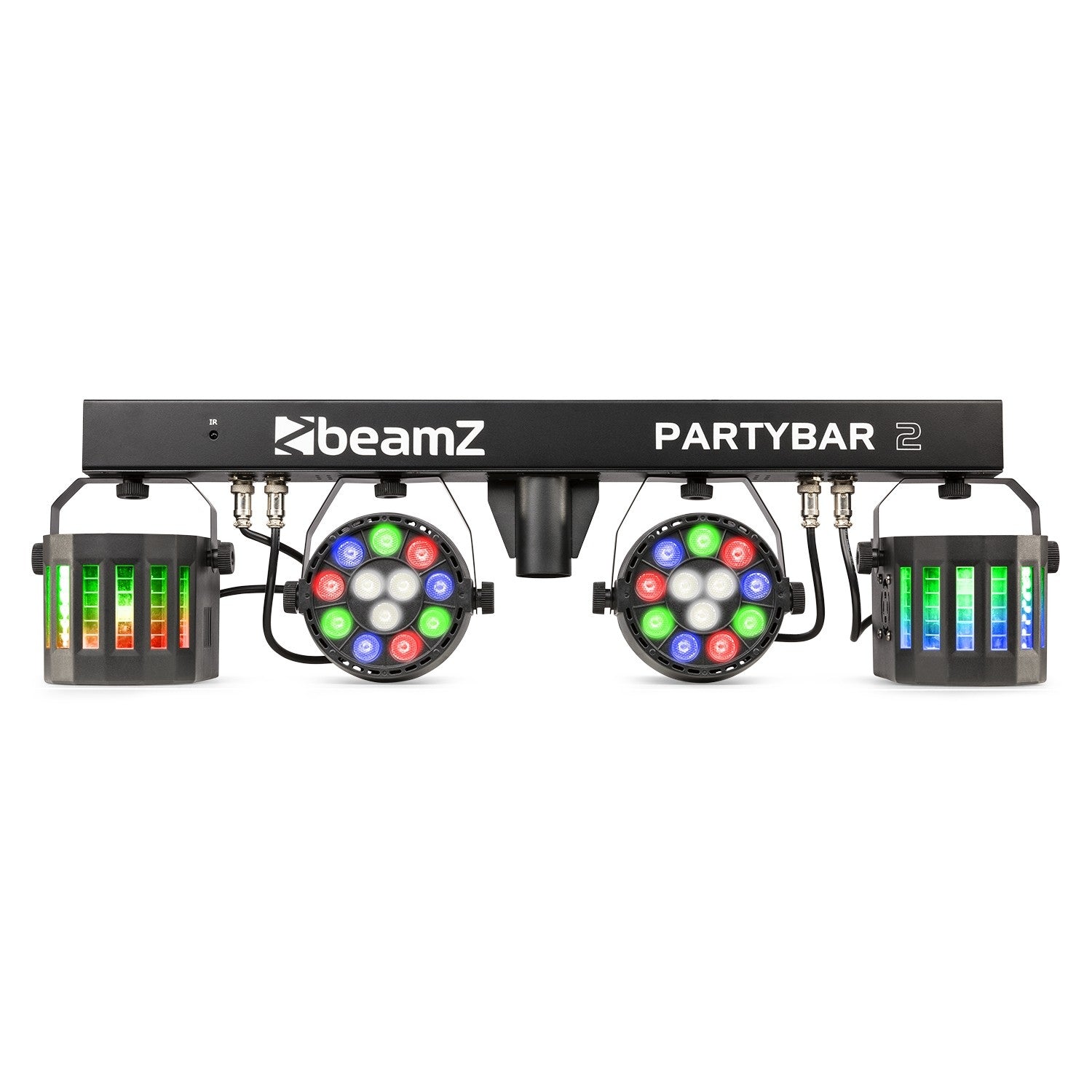 beamZ PartyBar2 - Barra de efectos con 2x PAR + 2x Derby - Tempo Shop