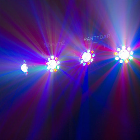 beamZ PartyBar3 - Barra de efectos 4x PAR con Magic Ball - Tempo Shop