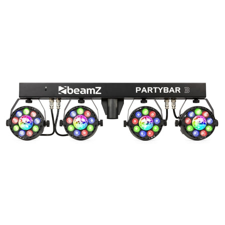 beamZ PartyBar3 - Barra de efectos 4x PAR con Magic Ball - Tempo Shop