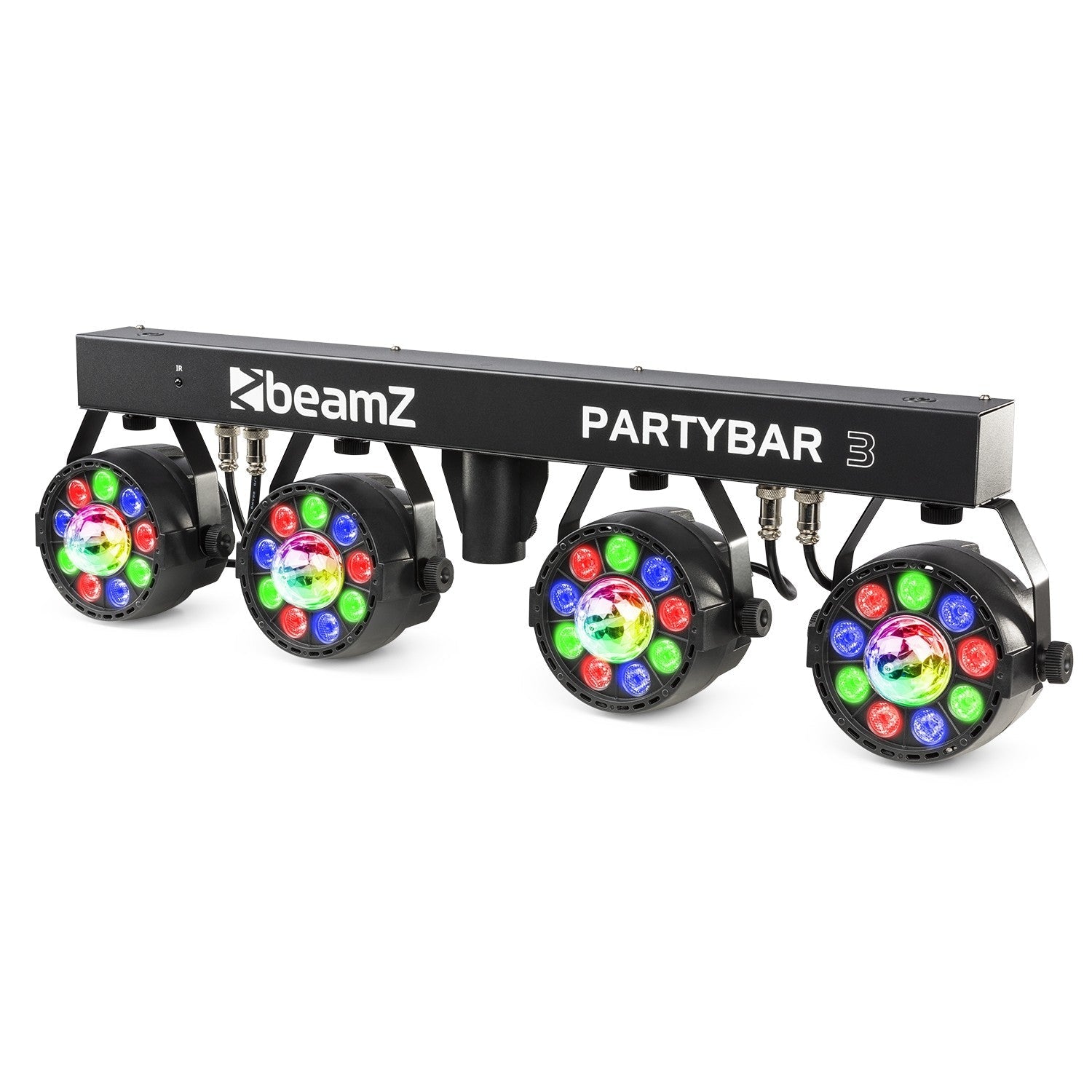 beamZ PartyBar3 - Barra de efectos 4x PAR con Magic Ball - Tempo Shop