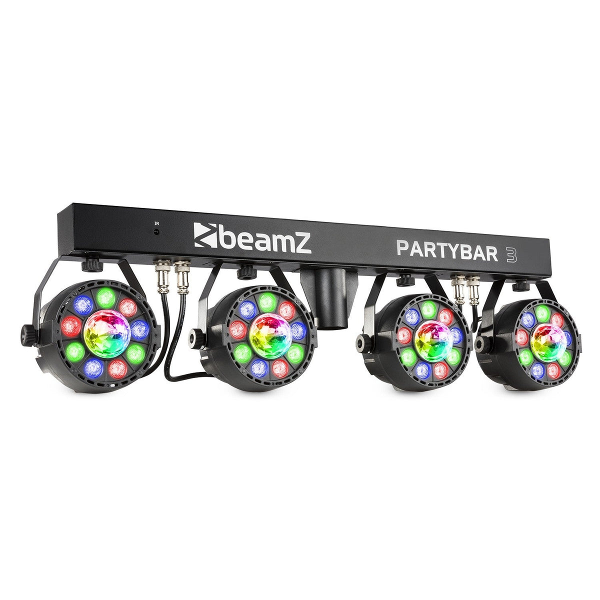 beamZ PartyBar3 - Barra de efectos 4x PAR con Magic Ball - Tempo Shop