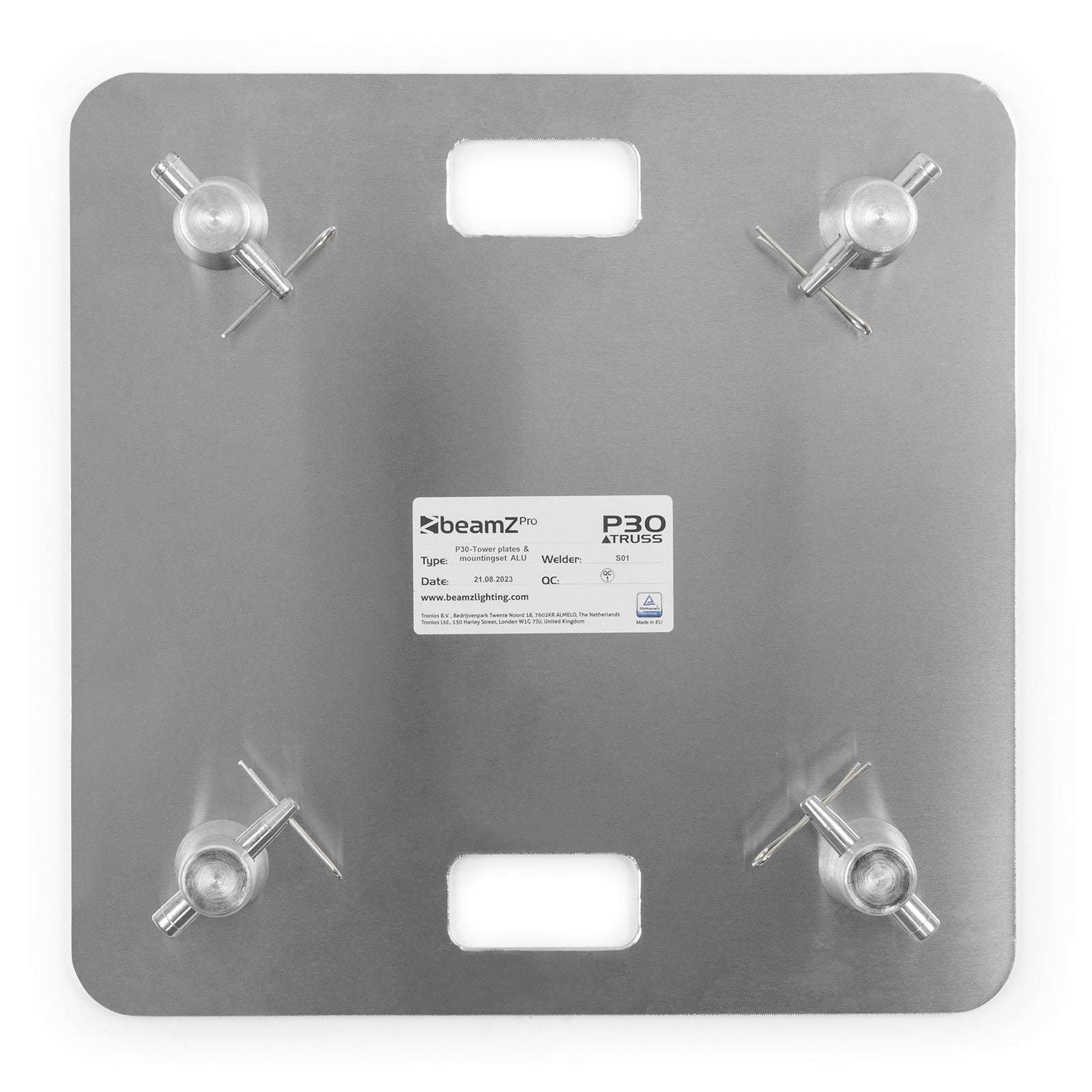 beamZ Pro 182.393 - Conjunto Base & Plato P30 aluminio - Tempo Shop