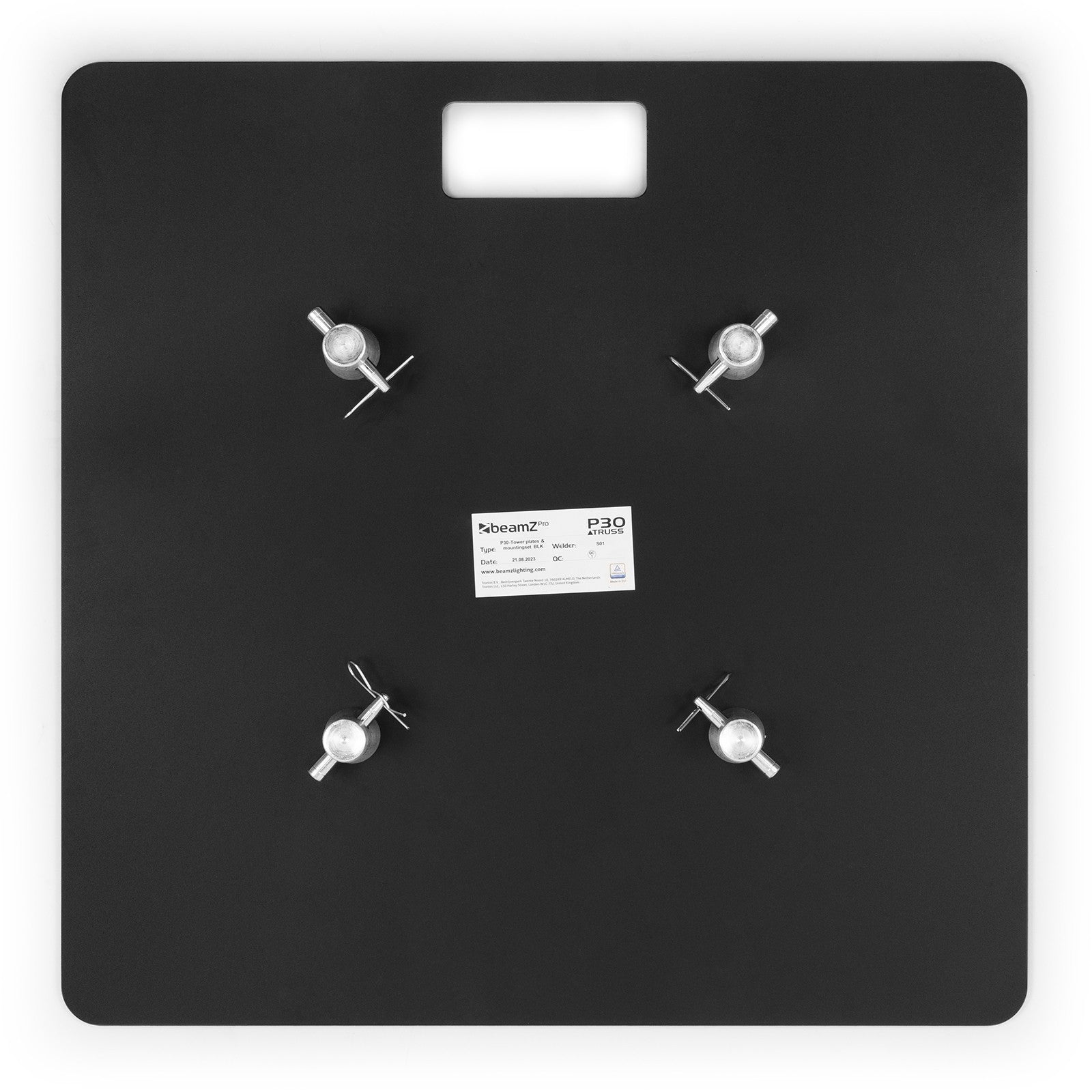 beamZ Pro 182.400 - Conjunto Base & Plato P30 negro - Tempo Shop