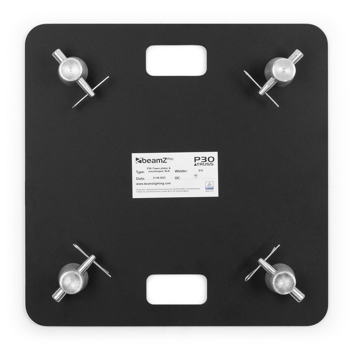 beamZ Pro 182.400 - Conjunto Base & Plato P30 negro - Tempo Shop