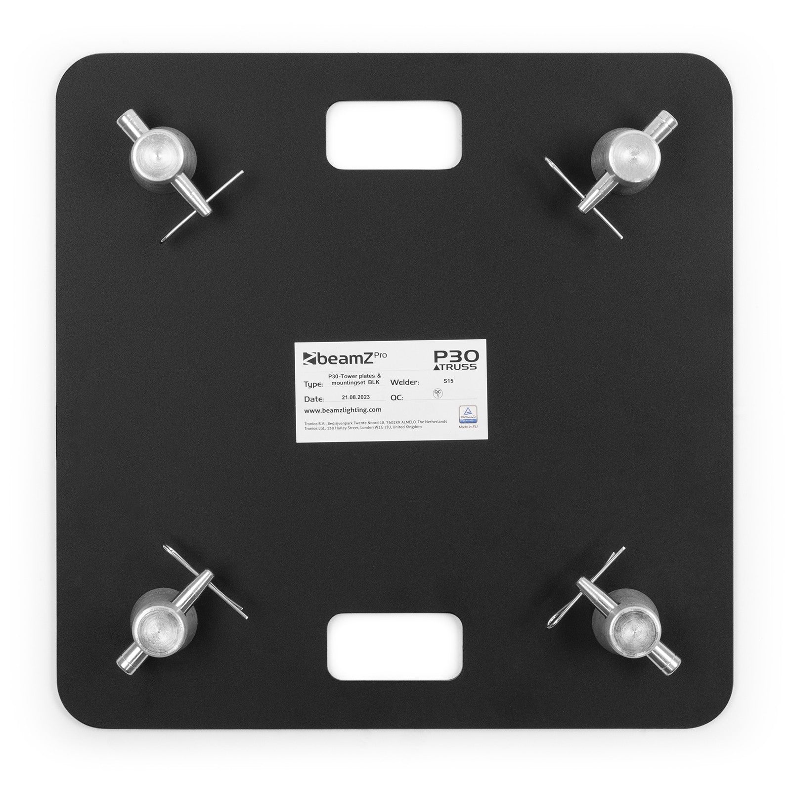 beamZ Pro 182.400 - Conjunto Base & Plato P30 negro - Tempo Shop