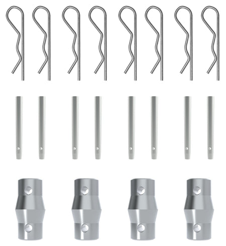 beamZ Pro 182.565 - P24 DECO Juego de conectores truss (4x) - Tempo Shop