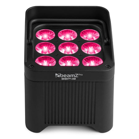 beamZ Pro BBP48 - Foco par con batería 9x 12W IP65 - Tempo Shop