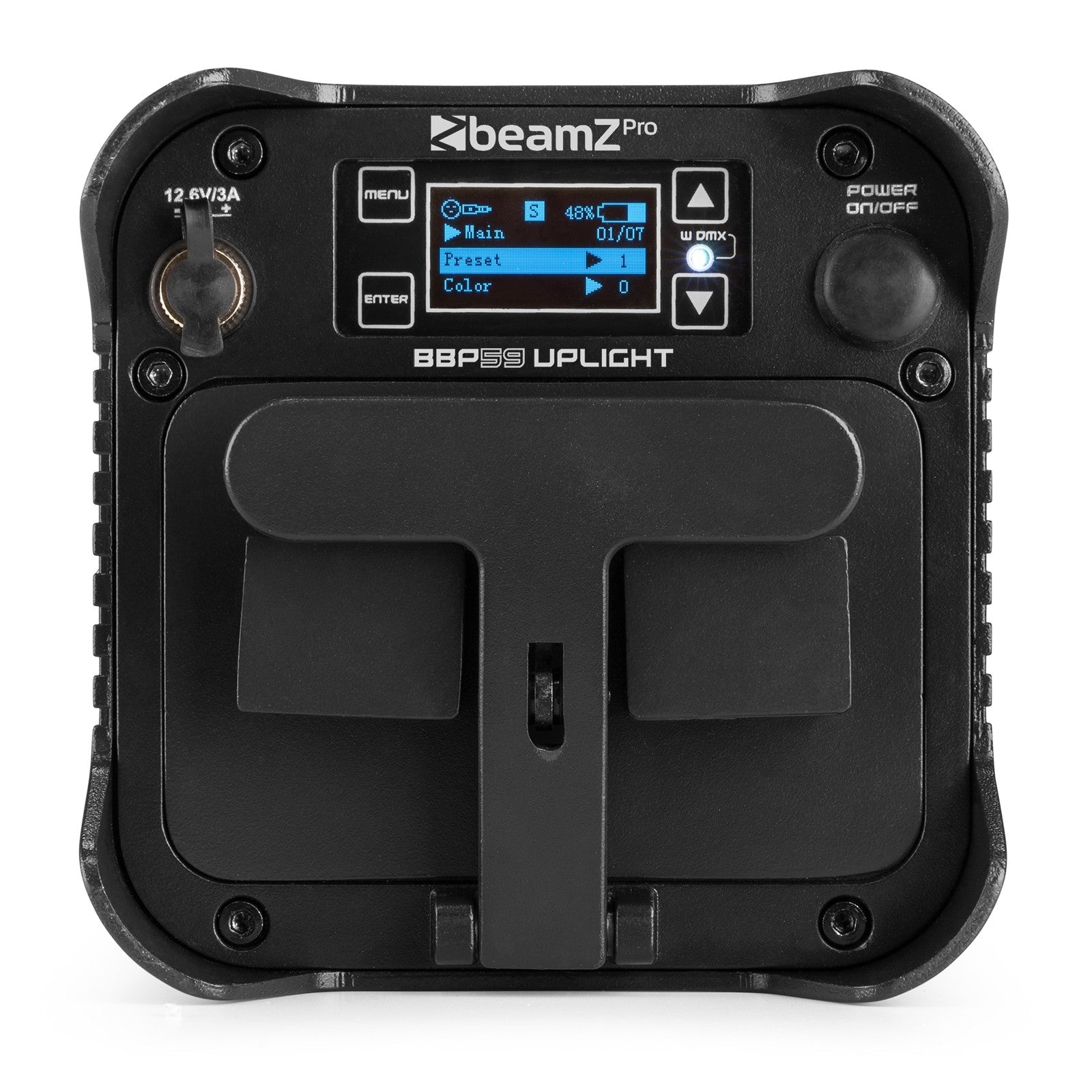 beamZ Pro BBP59 - Foco par con batería 9x 12W Outdoor - Tempo Shop