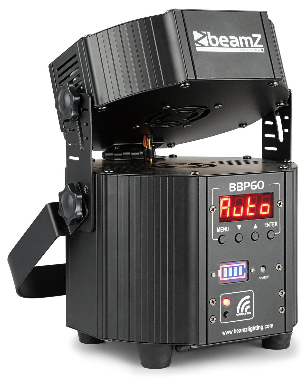 beamZ Pro BBP60 - Conjunto Focos, 6pcs en Flightcase con cargador - Tempo Shop