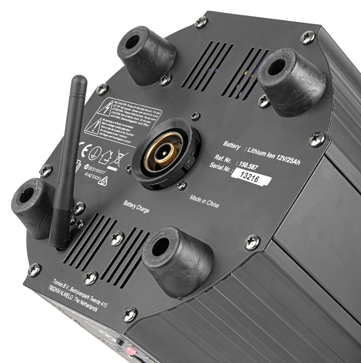 beamZ Pro BBP60 - Conjunto Focos, 6pcs en Flightcase con cargador - Tempo Shop