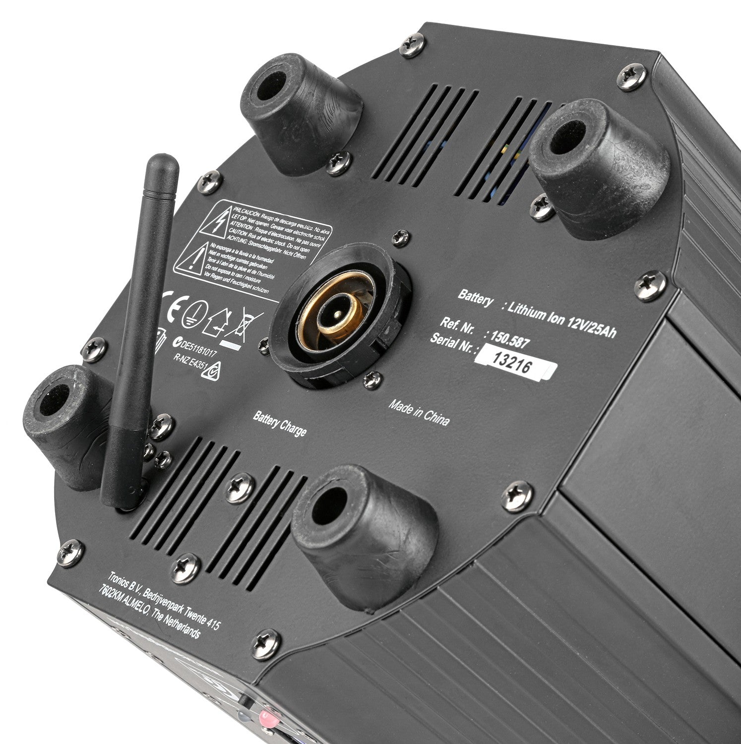 beamZ Pro BBP60 - Conjunto Focos, 6pcs en Flightcase con cargador - Tempo Shop