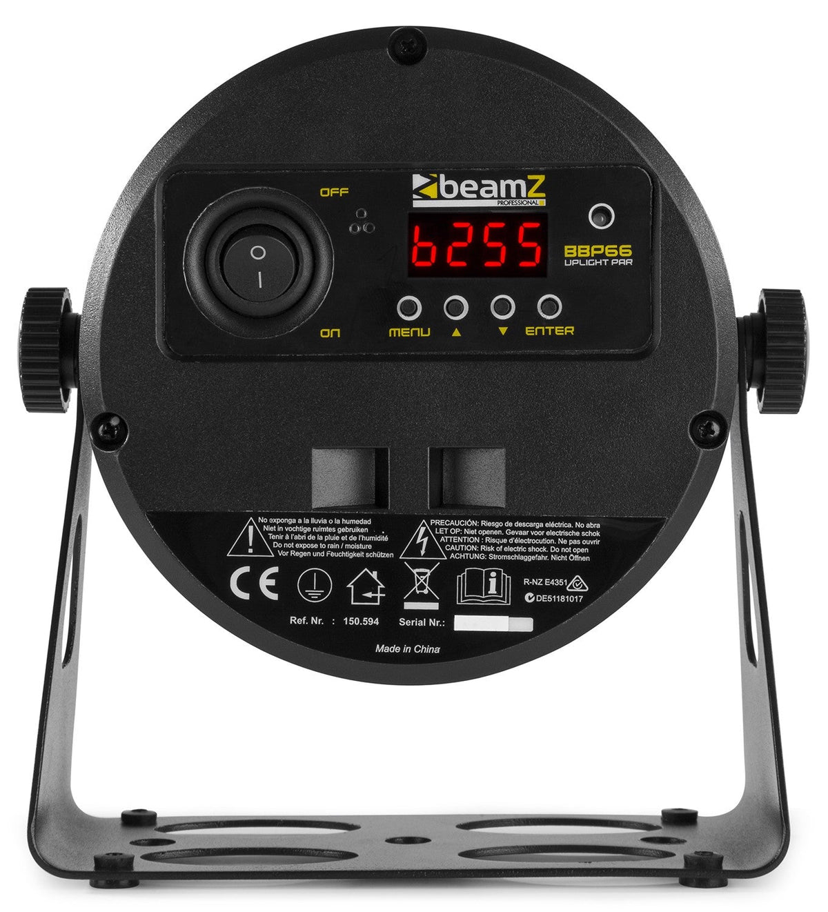 beamZ Pro BBP66 - Foco de color autonomo 6x 6W - Tempo Shop