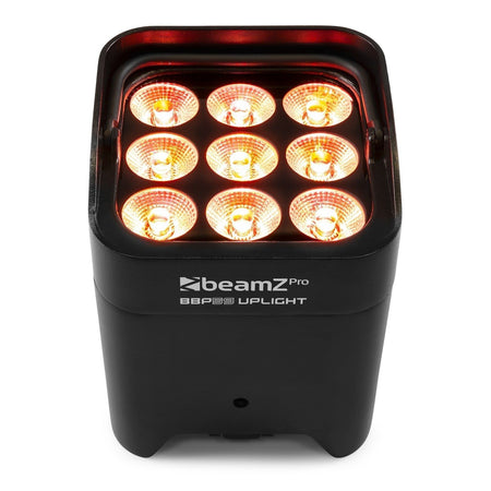 beamZ Pro BBP59 - Foco par con batería 9x 12W Outdoor - Tempo Shop