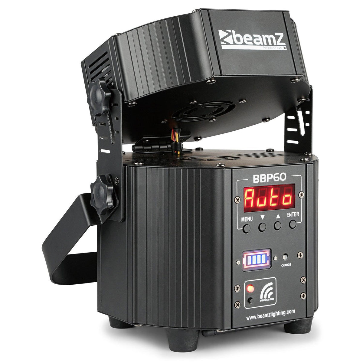 beamZ Pro BBP60 - Conjunto Focos, 6pcs en Flightcase con cargador - Tempo Shop