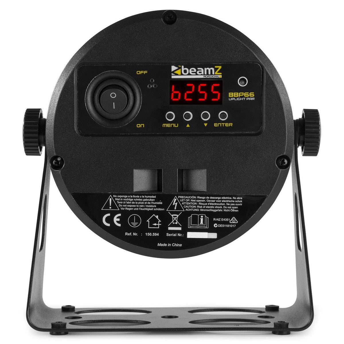 beamZ Pro BBP66 - Foco de color autonomo 6x 6W - Tempo Shop