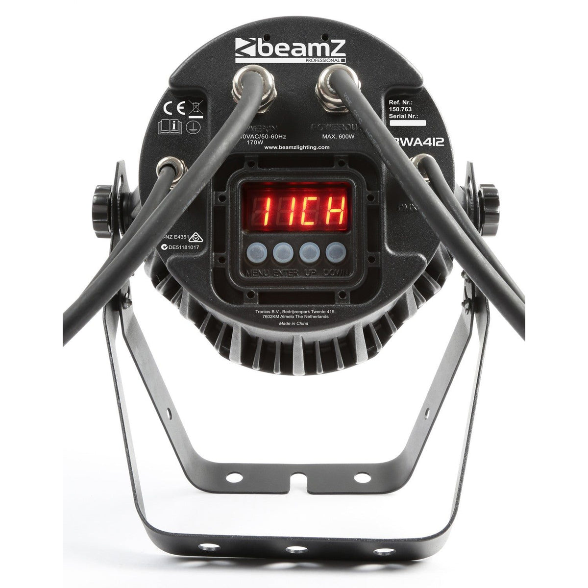 beamZ Pro BWA412 - Foco PAR Aluminio IP65 LED - Tempo Shop