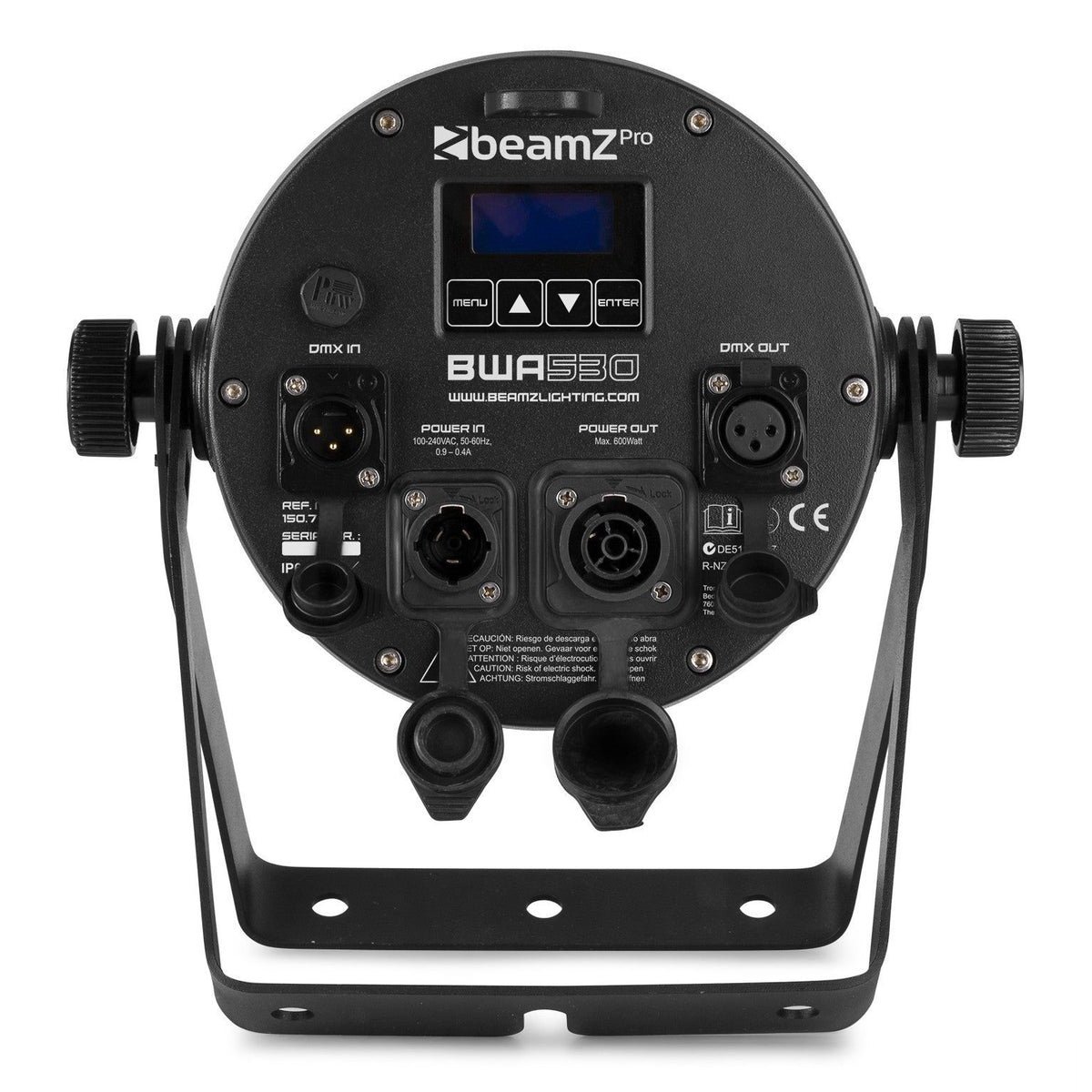 beamZ Pro BWA530 - Foco PAR Aluminio IP65 LED 7x 10W 4 - en - 1 - Tempo Shop