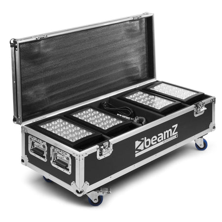 beamZ Pro FL4 - Flightcase para 4pcs StarColor240 o 360 Proyectores Wash - Tempo Shop