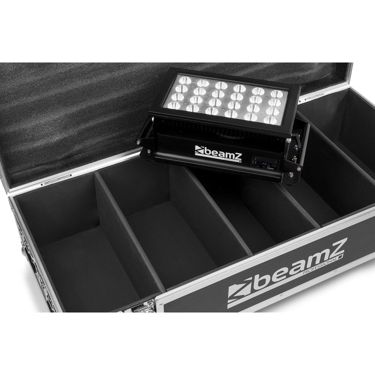 beamZ Pro FL4 - Flightcase para 4pcs StarColor240 o 360 Proyectores Wash - Tempo Shop