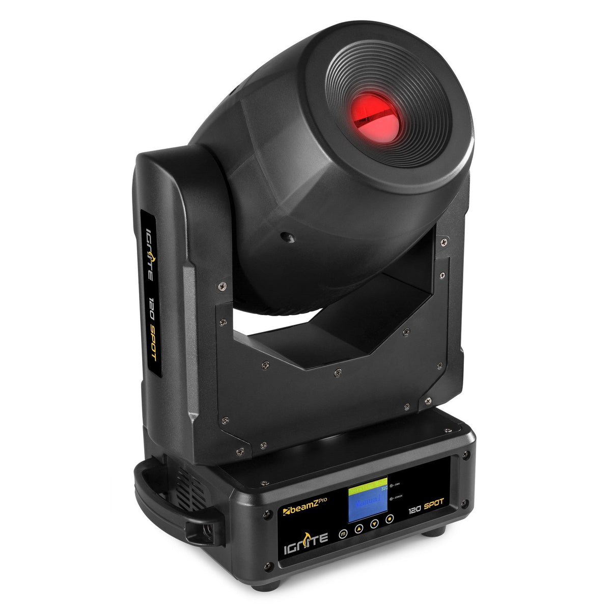 beamZ Pro IGNITE120 - Cabeza móvil LED Spot de 120W con doble rueda de gobos y prisma - Tempo Shop