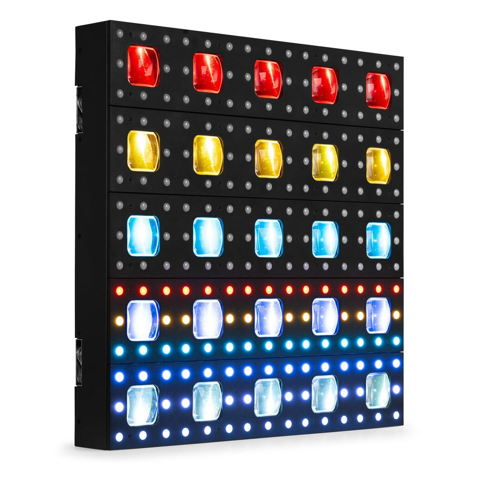 beamZ Pro LCBP450 - Panel LED híbrido RGBW con 25x10W y retroiluminación 200xRGB SMD - Tempo Shop