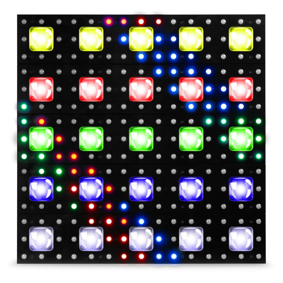 beamZ Pro LCBP450 - Panel LED híbrido RGBW con 25x10W y retroiluminación 200xRGB SMD - Tempo Shop