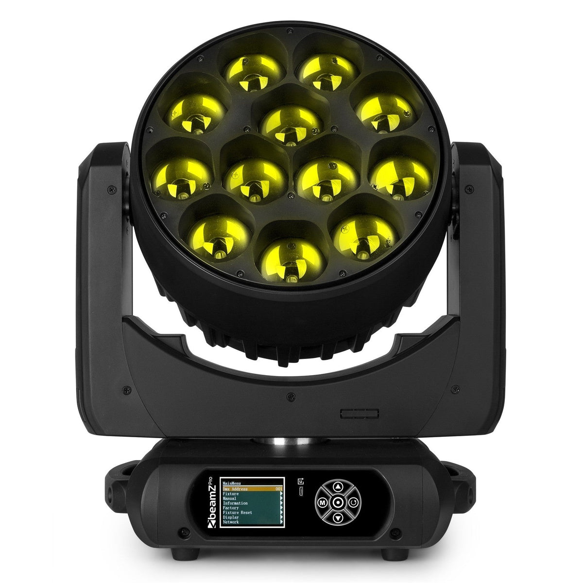 beamZ Pro MHL1240 - LED Wash Cabeza Movil con Zoom 2 piezas en Flightcase - Tempo Shop