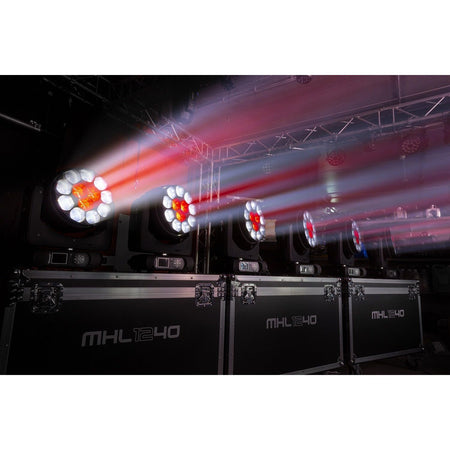 beamZ Pro MHL1240 - LED Wash Cabeza Movil con Zoom 2 piezas en Flightcase - Tempo Shop