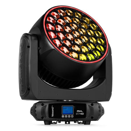 beamZ Pro MHL3740 - Cabeza móvil wash LED 37x40W RGBW con zoom lineal motorizado - Tempo Shop