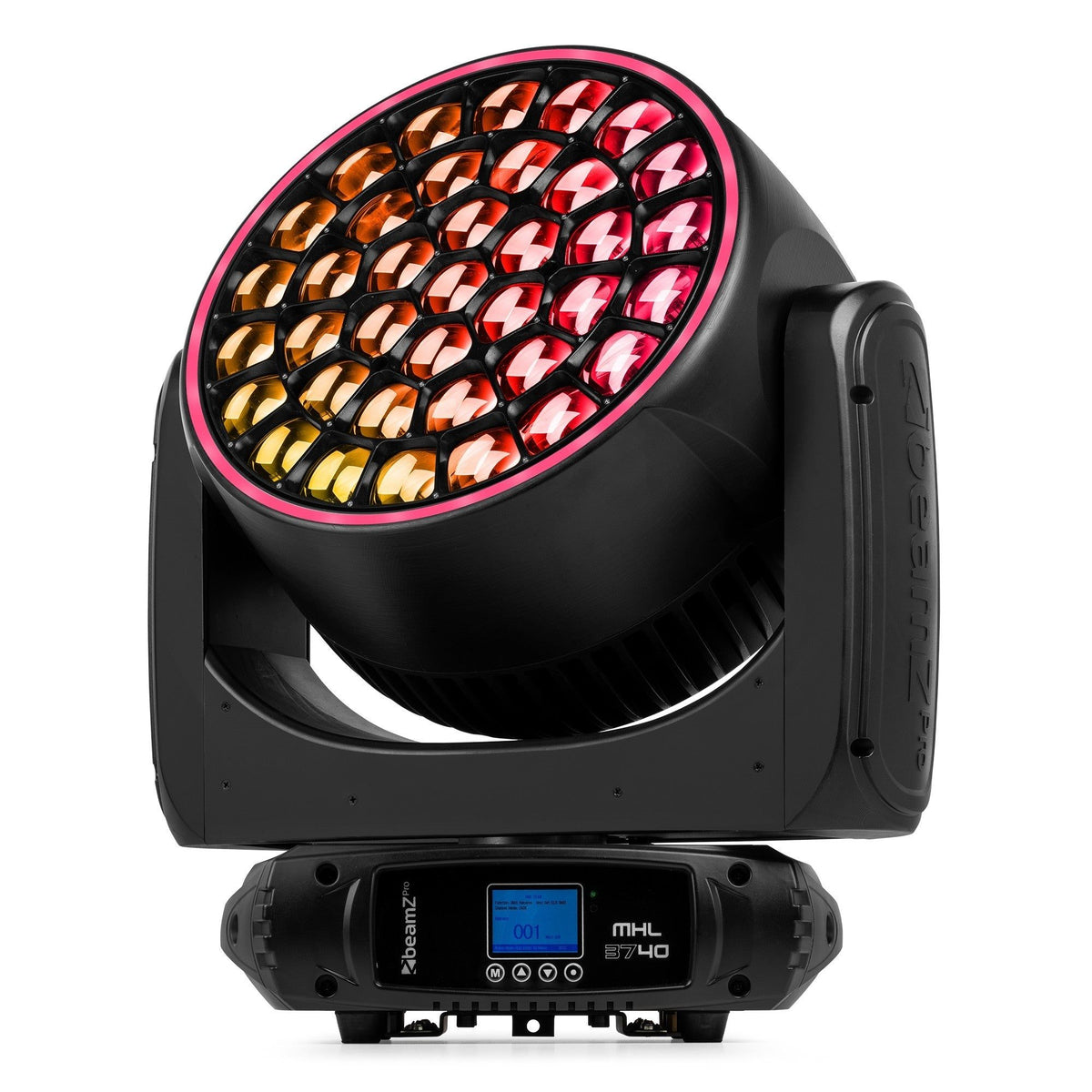 beamZ Pro MHL3740 - Cabeza móvil wash LED 37x40W RGBW con zoom lineal motorizado - Tempo Shop