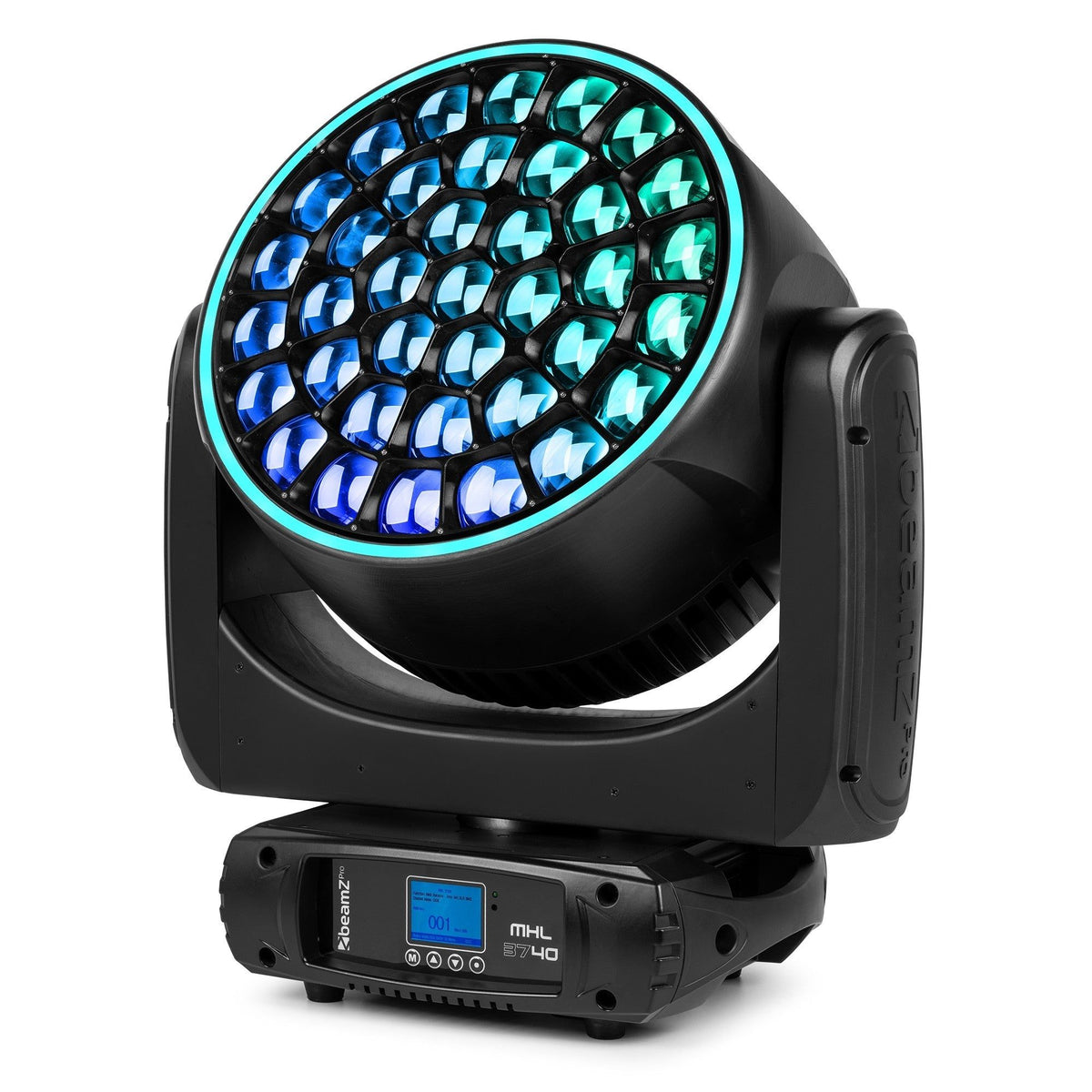 beamZ Pro MHL3740 - Cabeza móvil wash LED 37x40W RGBW con zoom lineal motorizado - Tempo Shop