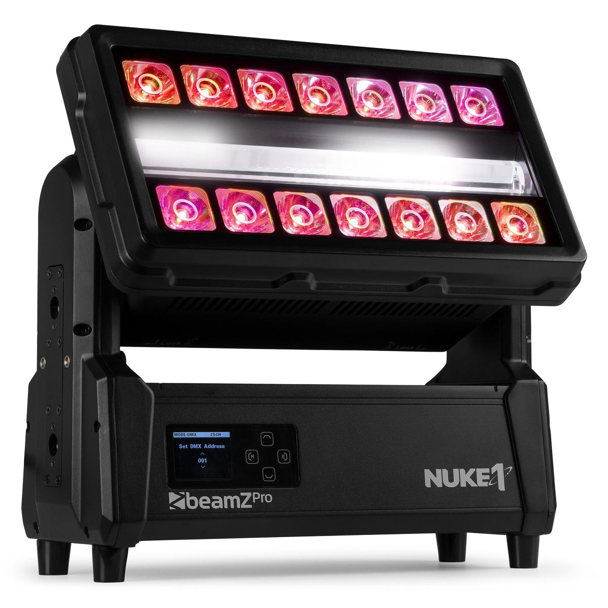 beamZ Pro NUKE1 - Strobo/baño color Motorizado para exterior - Tempo Shop