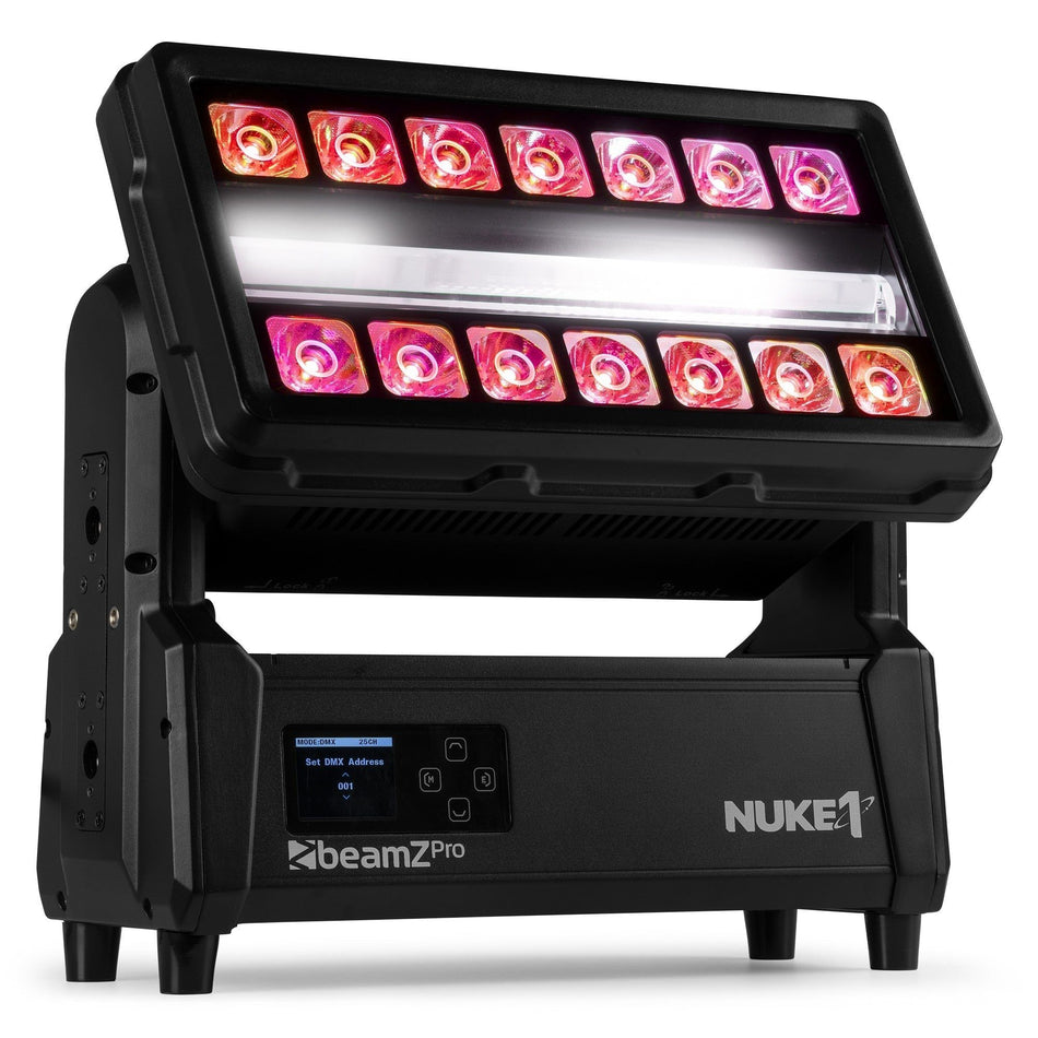 beamZ Pro NUKE1 - Strobo/baño color Motorizado para exterior - Tempo Shop