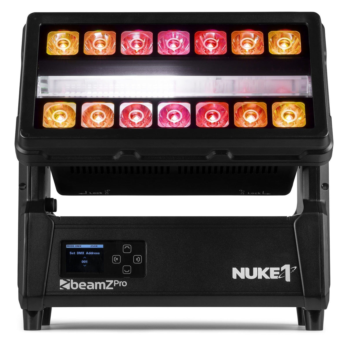 beamZ Pro NUKE1 - Strobo/baño color Motorizado para exterior - Tempo Shop