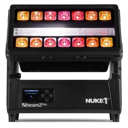 beamZ Pro NUKE1 - Strobo/baño color Motorizado para exterior - Tempo Shop