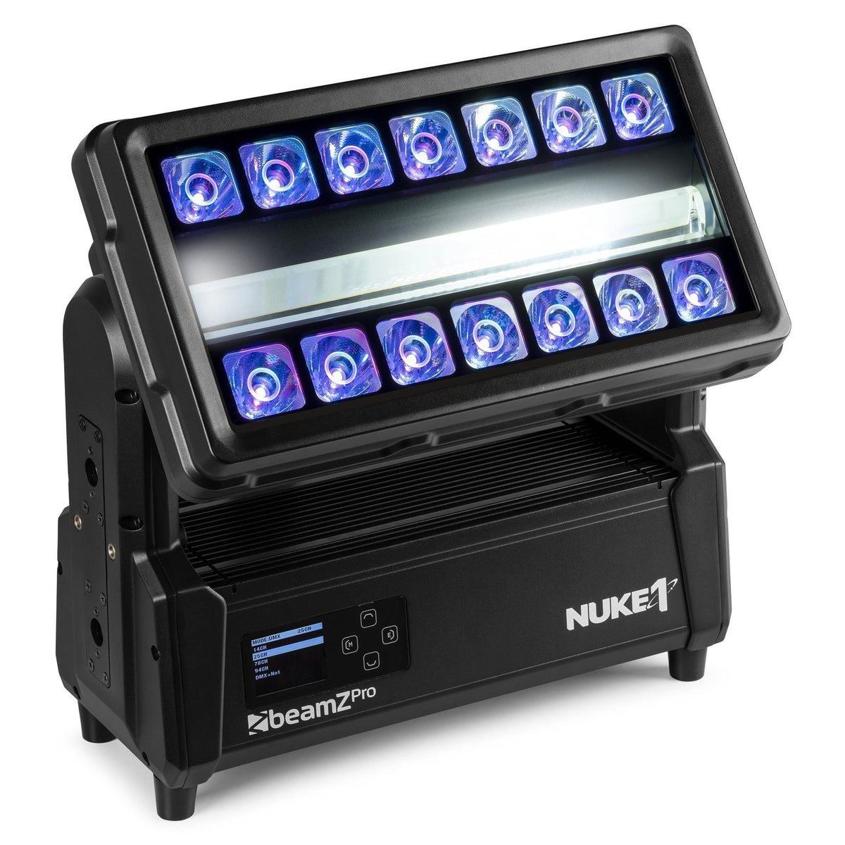 beamZ Pro NUKE1 - Strobo/baño color Motorizado para exterior - Tempo Shop