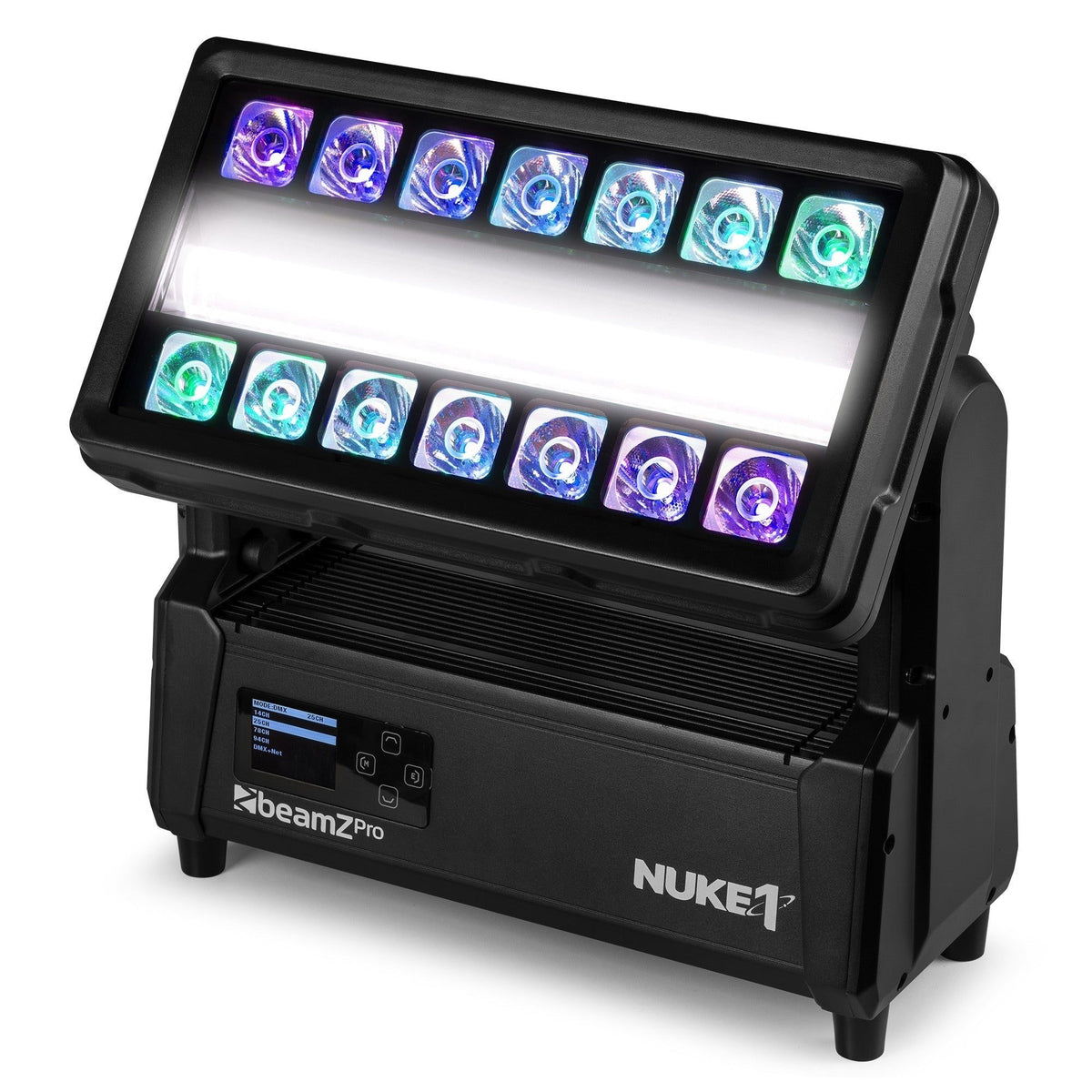 beamZ Pro NUKE1 - Strobo/baño color Motorizado para exterior - Tempo Shop