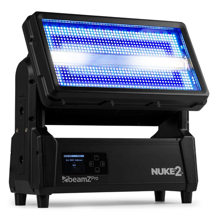 beamZ Pro NUKE2 - Strobo/Baño de color Motorizado para exterior - Tempo Shop