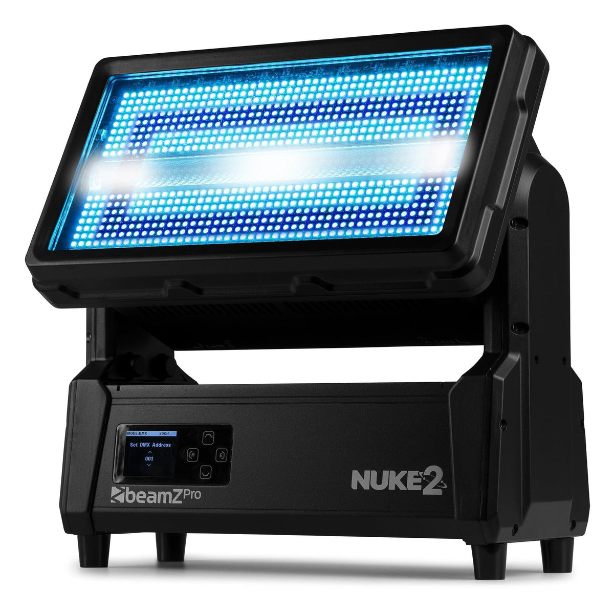 beamZ Pro NUKE2 - Strobo/Baño de color Motorizado para exterior - Tempo Shop