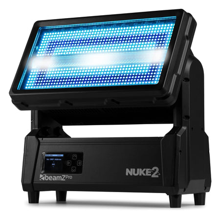 beamZ Pro NUKE2 - Strobo/Baño de color Motorizado para exterior - Tempo Shop