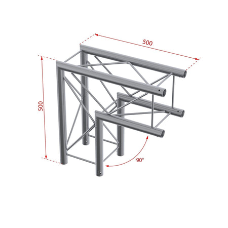 beamZ Pro P24 - C21 Deco - Truss 2 - way 90º corner - Tempo Shop