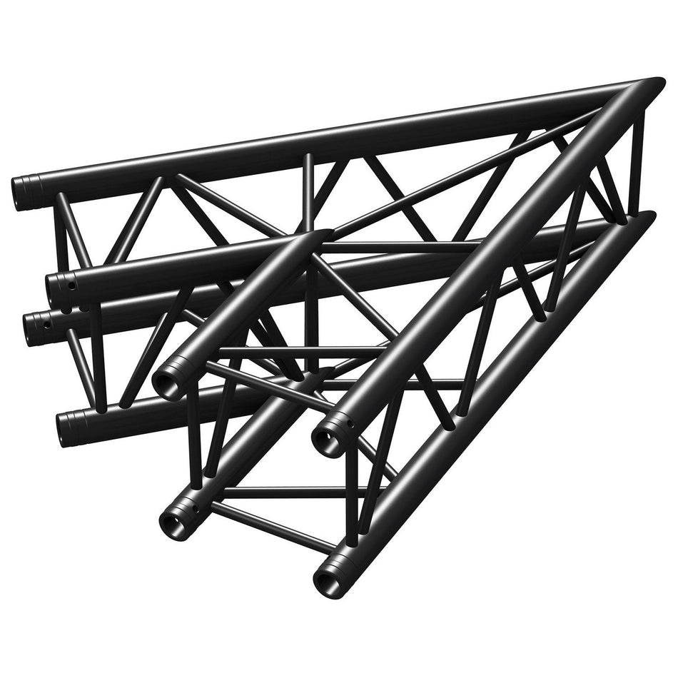 beamZ Pro P30 - C19 - Truss 2 vias corner 45º Negro - Tempo Shop