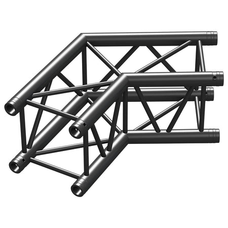 beamZ Pro P30 - C22 - Truss 2 vias corner 120º Negro - Tempo Shop